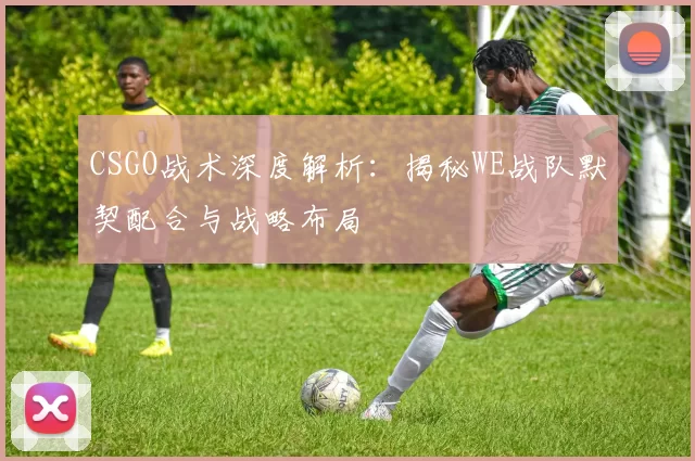 CSGO战术深度解析：揭秘WE战队默契配合与战略布局